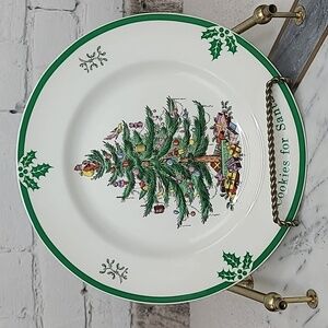 Spode Christmas Tree Classic Mint Vintage "Cookies for Santa" Collector Plate
